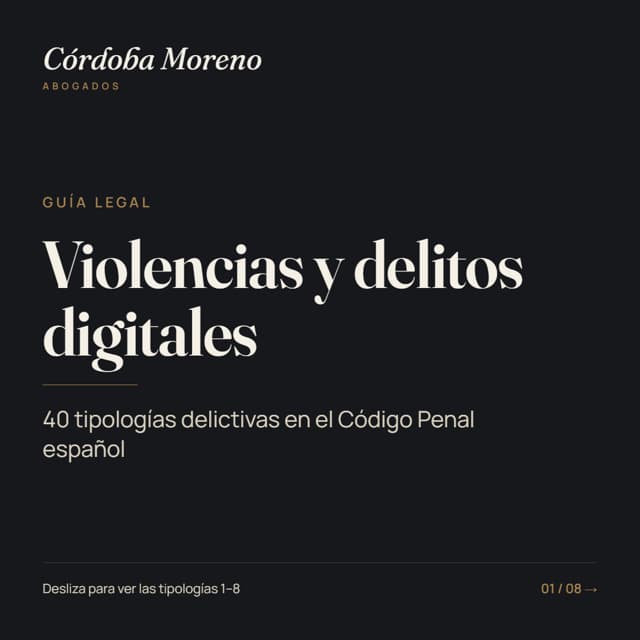 Guía de violencias y delitos digitales: 40 conductas que pueden ser delito